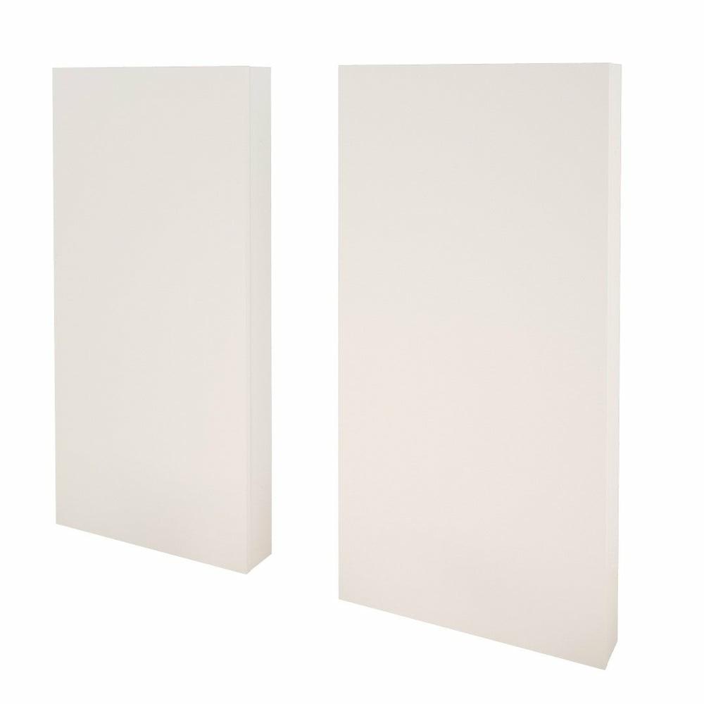 2-Piece Extension Panels For Queen Panel Headboards – White Bedroom