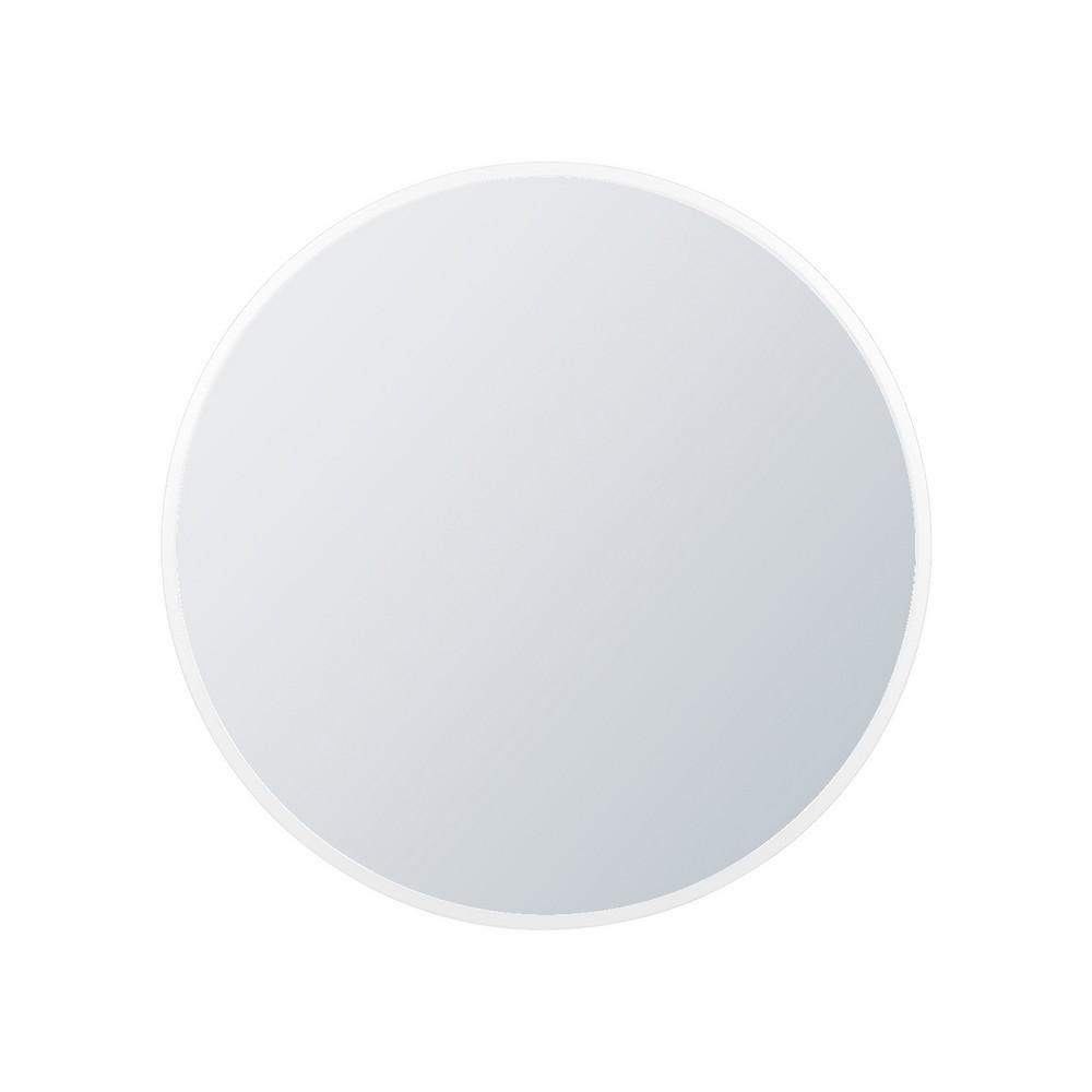 36″ X 36″ Hand Crafted Round Mirror – White Bedroom