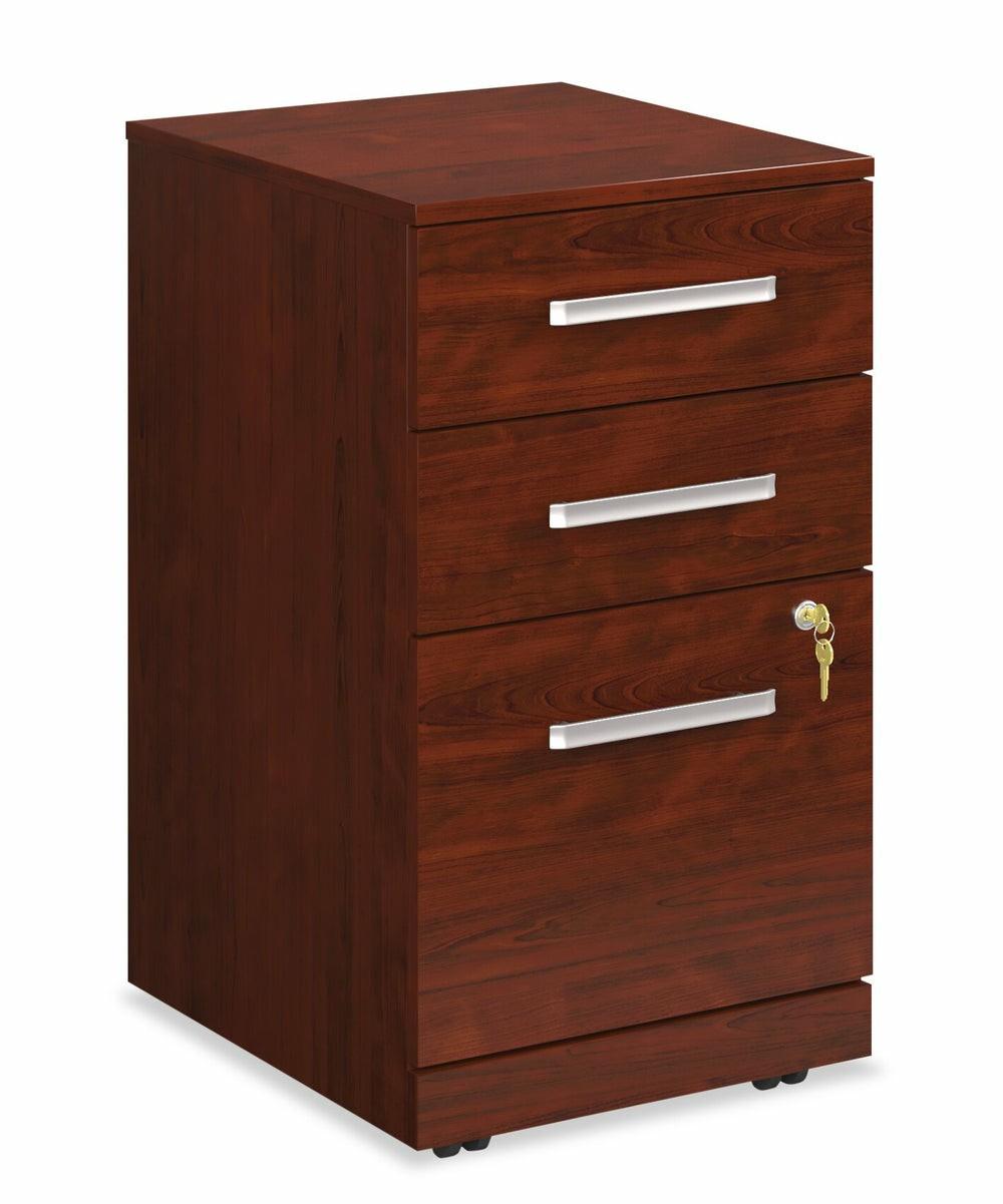 Affirm 15.55″ Commercial Grade 3-Drawer Filing Cabinet – Classic Cherry Cabinets