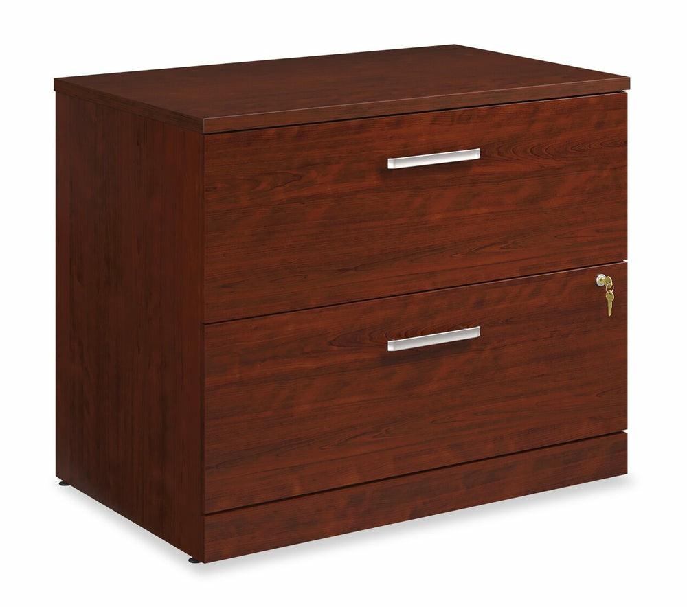 Affirm 35.43″ Commercial Grade 2-Drawer Filing Cabinet – Classic Cherry Cabinets