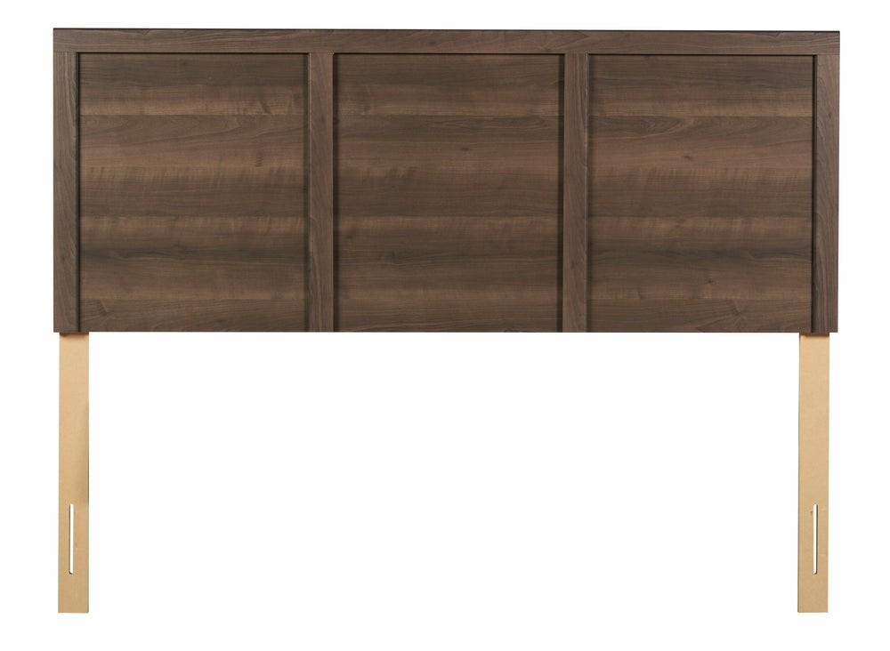 Aida Panel Headboard, Made In Canada, Brown – Queen Size Bedroom