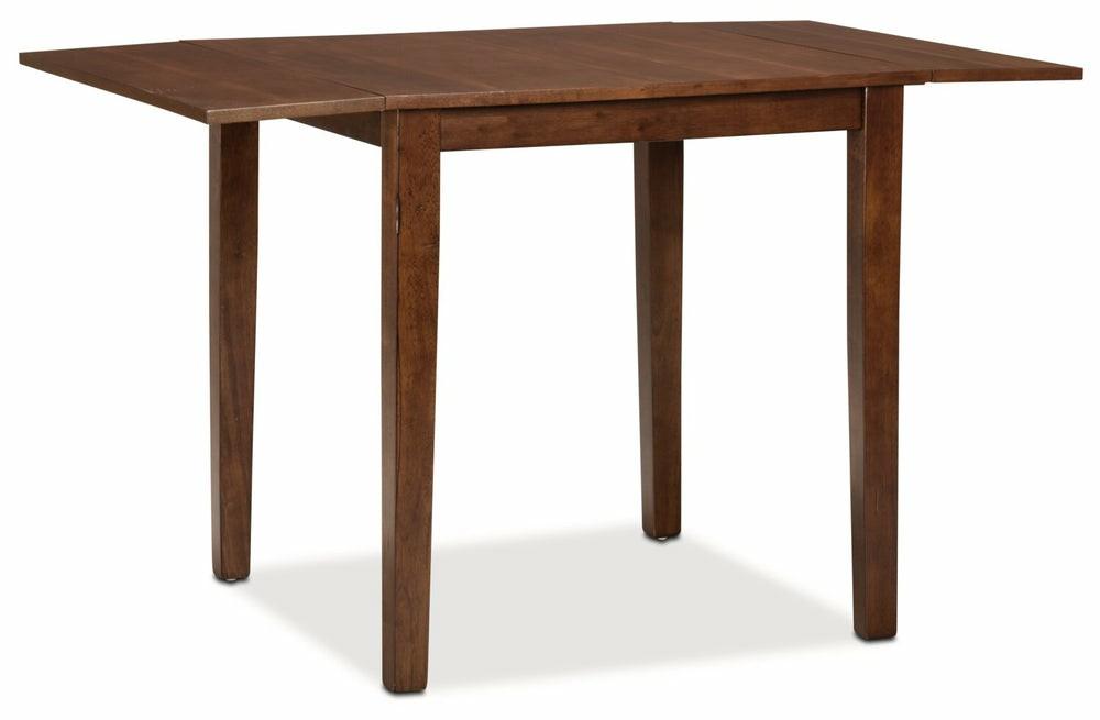 Andi Drop-Leaf Dining Table, 48″W – Brown Dining Room