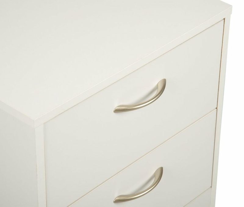 Arlo Bedside 2-Drawer Nightstand, 18.3″W X 22″H, Made In Canada – White Bedroom