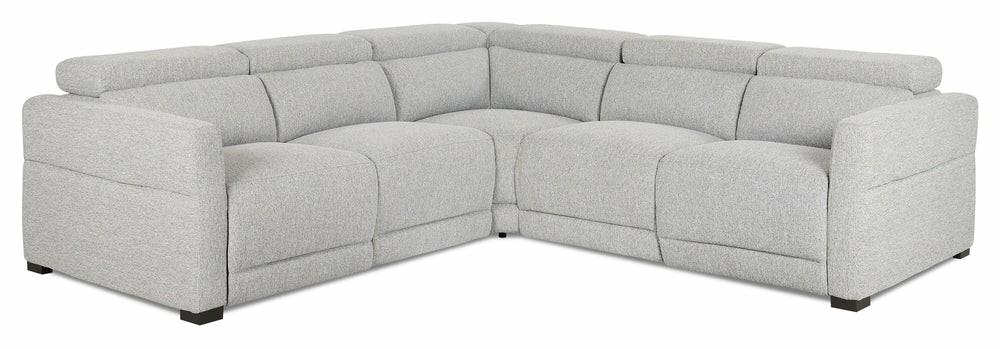 Aspen 3-Piece Power Reclining Sectional – Grey Furniture