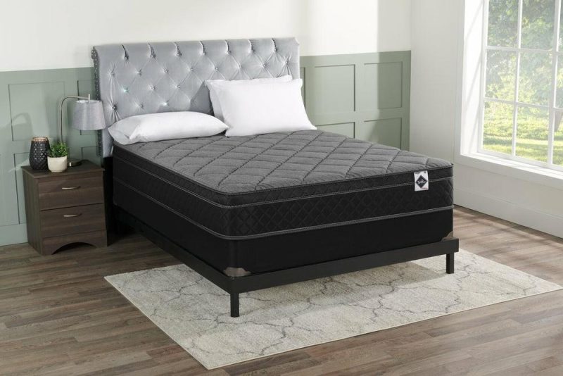 Aspen Eurotop Full Mattress-In-A-Box Bedroom