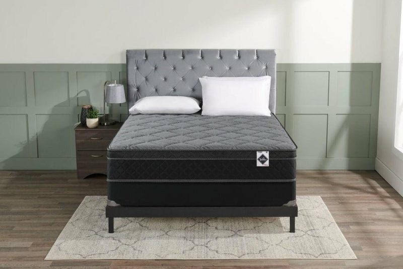 Aspen Eurotop Full Mattress-In-A-Box Bedroom