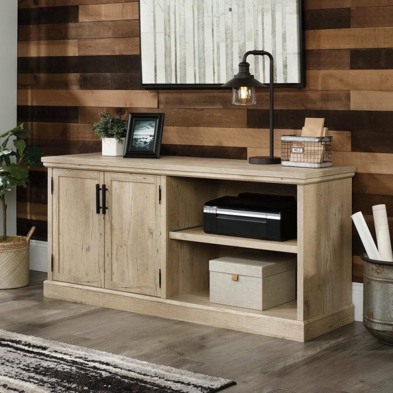 Aspen Post 65.12″ Commercial Grade Large Office Credenza – Prime Oak Bookcases