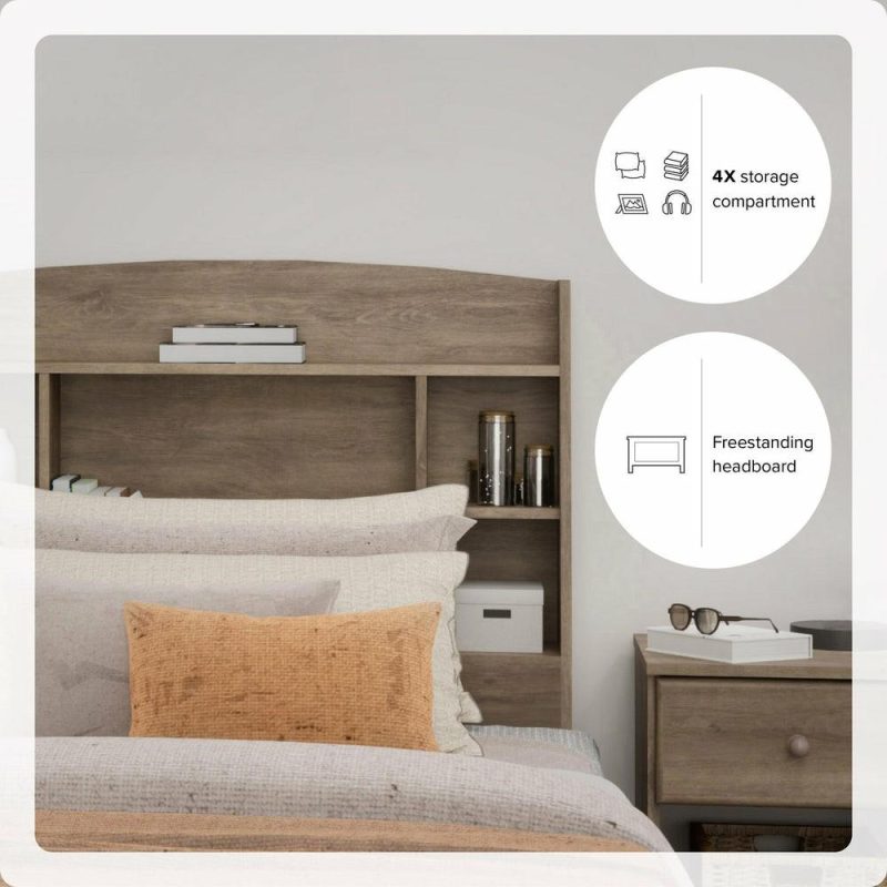 Astrid Twin Headboard – Drifted Grey Bedroom