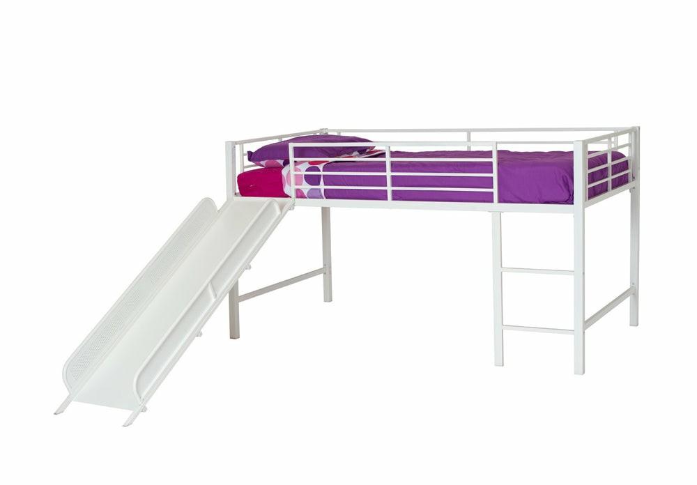 Atwater Living Harlow Junior Loft Bed – White Bedroom