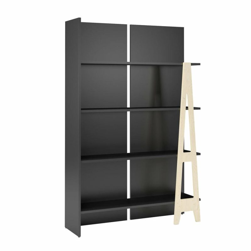 Atypik Bookcase – Black Furniture