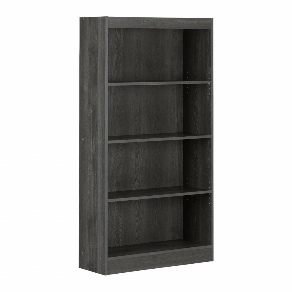 Axess 4-Shelf Bookcase – Grey Oak Bookcases