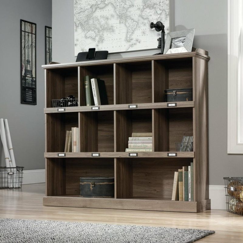 Barrister Lane 53.15″ Bookcase With Cubbyholes – Sale Oak Bookcases