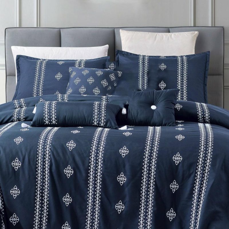 Berlin 7-Piece King Comforter Set Bedding