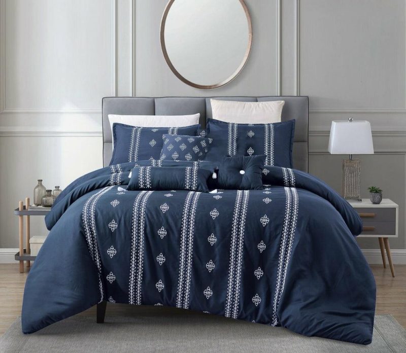 Berlin 7-Piece King Comforter Set Bedding