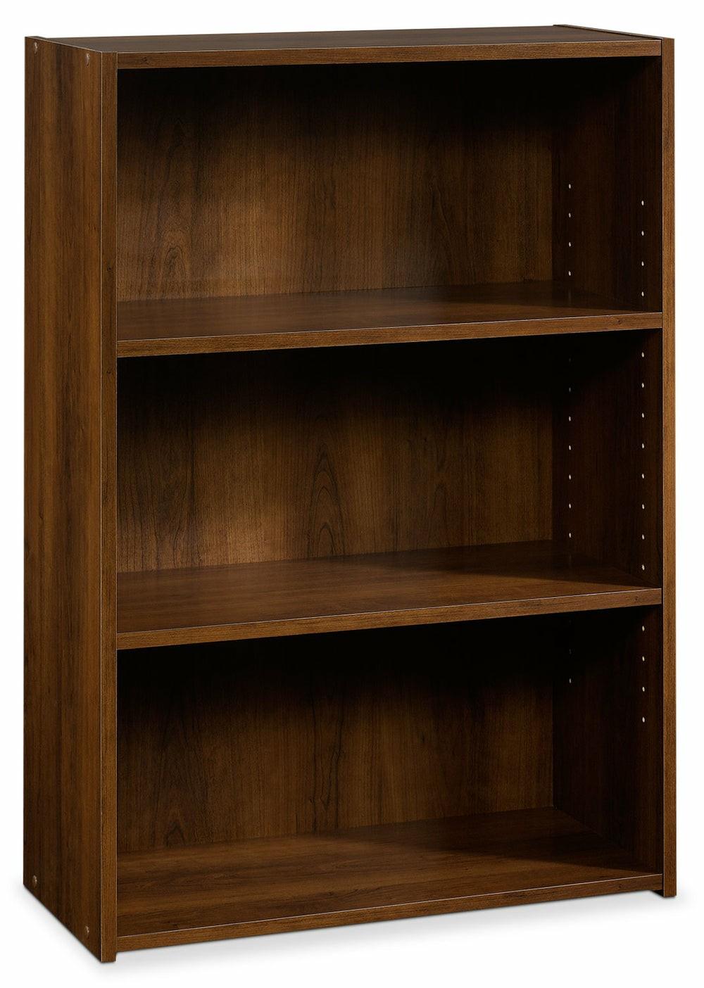 Boston 24.5″ 3-Shelf Bookcase – Brook Cherry Bookcases