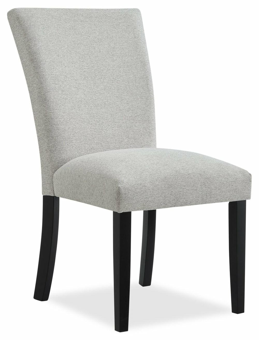 Burk Dining Chair With Polyester Fabric – White Dining Chairs