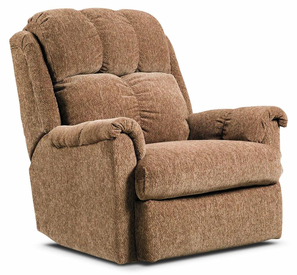 Canadian Made 35″ Brown Chenille Fabric Power Reclining Chair Furniture