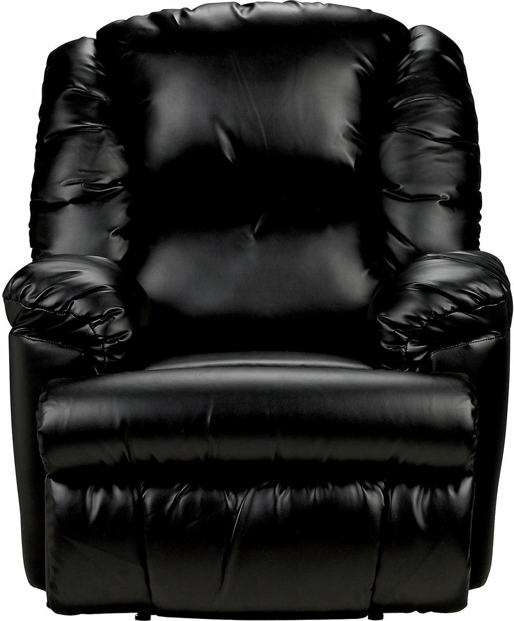 Canadian Made Bmaxx 40″ Black Bonded Leather Power Reclining Chair Furniture