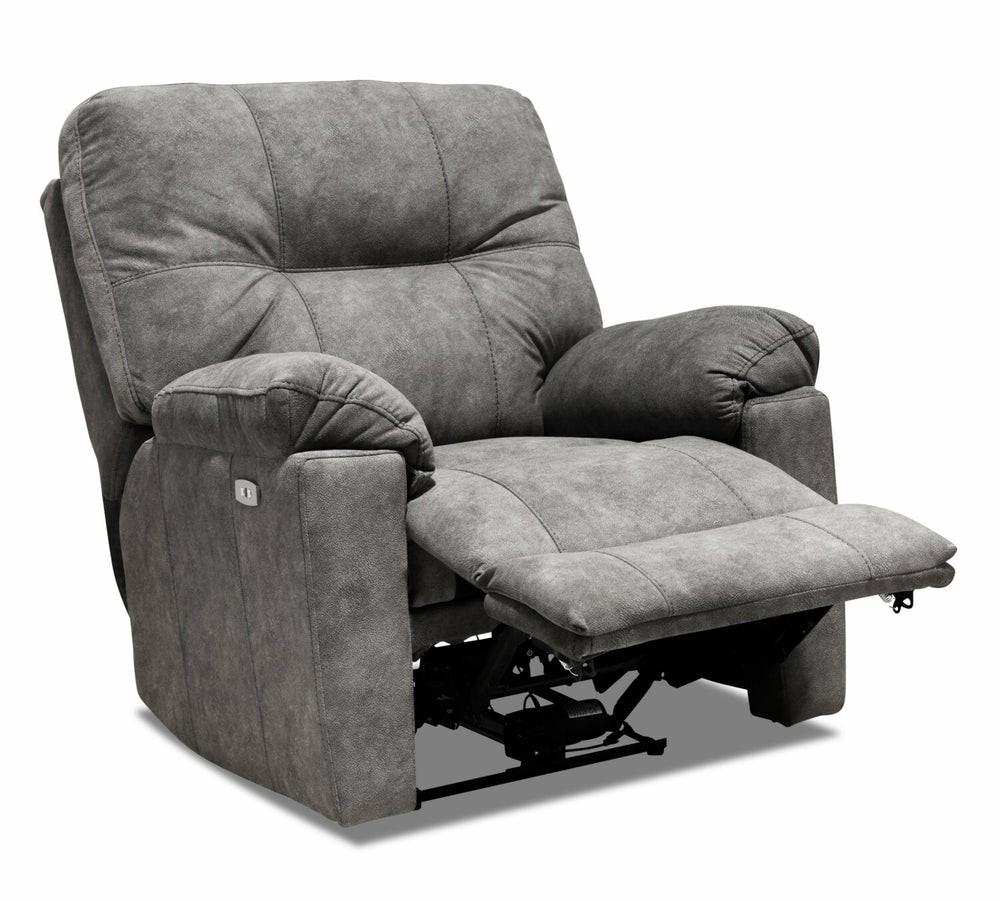 Canadian Made Gybson 38″ Grey Fabric Power Reclining Chair Furniture