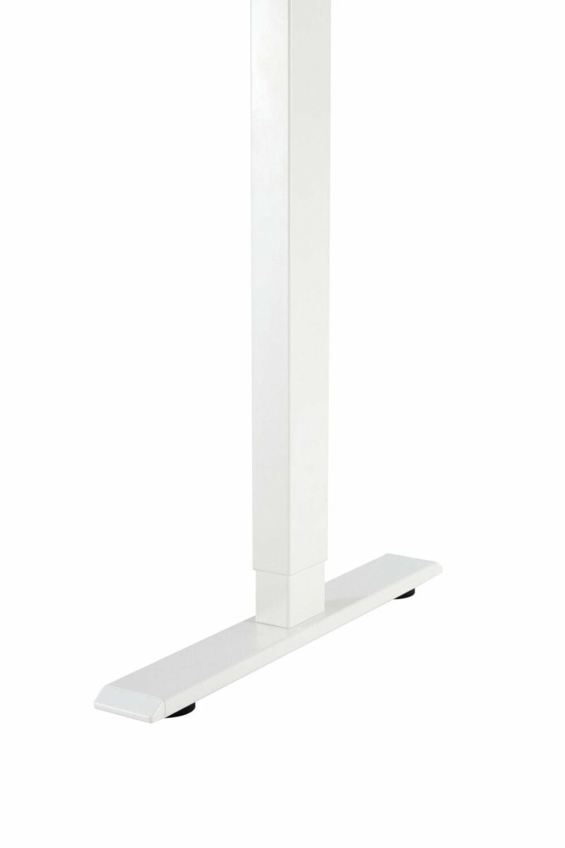 Carson 47.2″ Dual-Motor Lift Desk – Matte White Desks