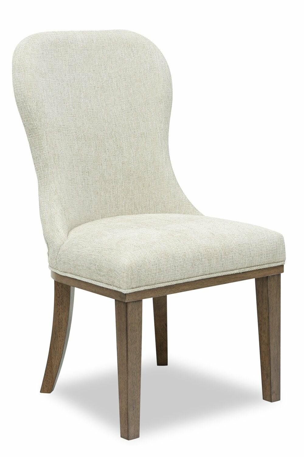 Clara Dining Chair With Polyester Fabric – Taupe Accent Chairs