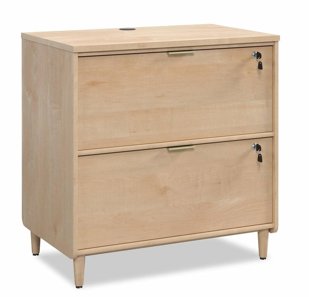 Clifford Place 29.53″ Commercial Grade 2-Drawer Filing Cabinet – Natural Maple Cabinets