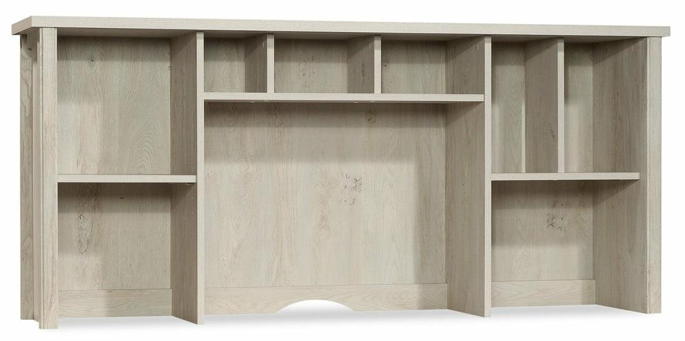 Costa 59.06″ Commercial Grade Computer Hutch With Cubbyholes – Chalked Chestnut Bookcases