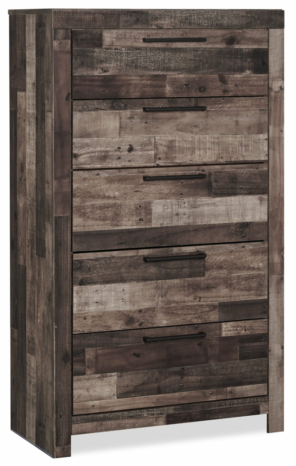 Derekson  Bedroom Chest Of Drawers, 5-Drawer, 31.7″W X 53.9″H – Grey Bedroom