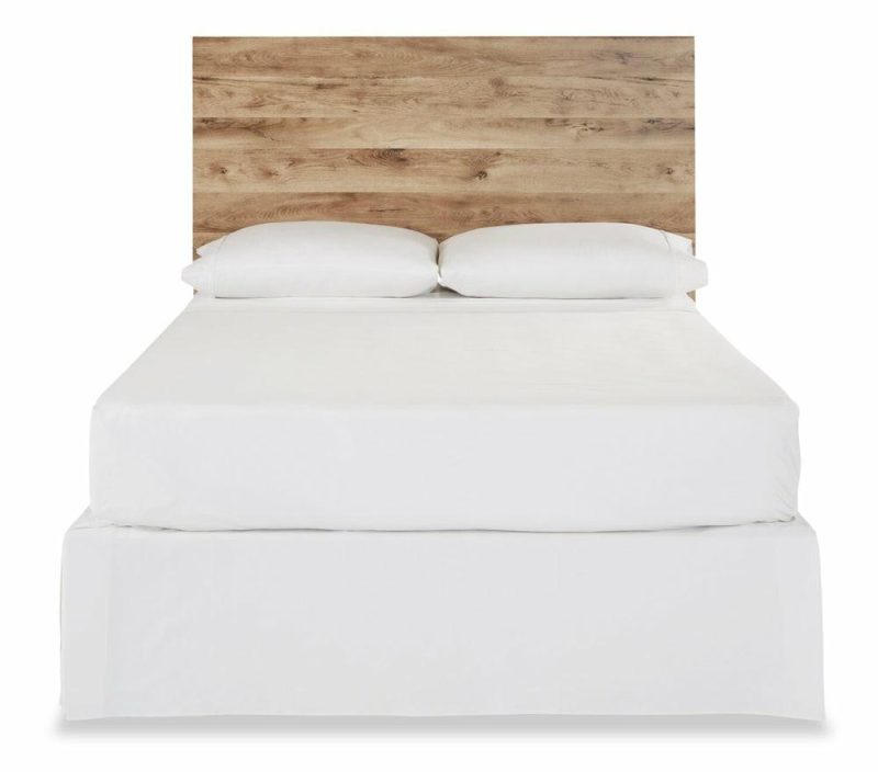 Derekson Panel Headboard, Natural – Full Size Bedroom