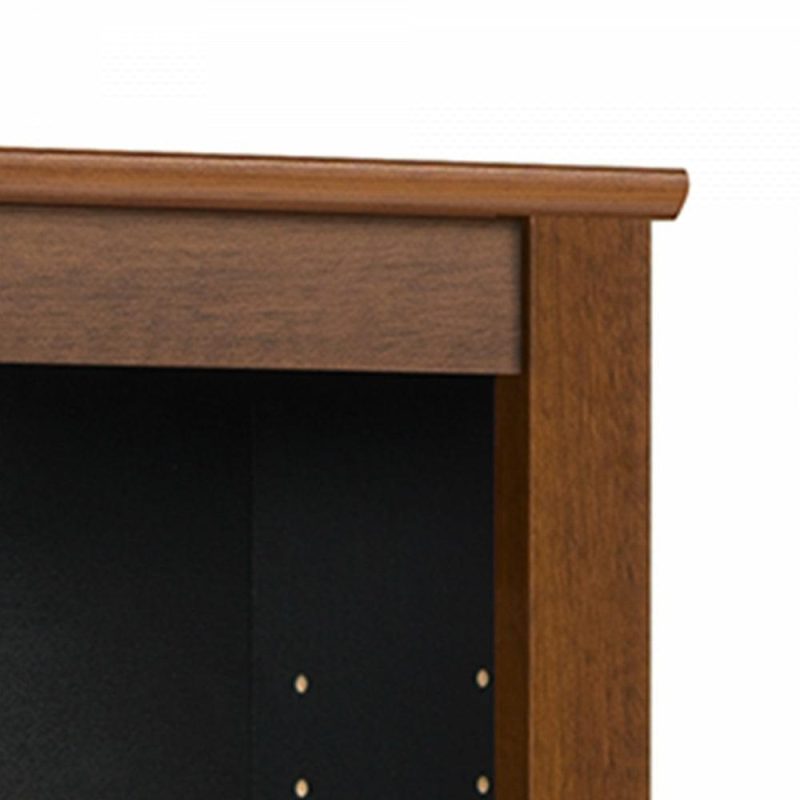 Double Wall Mounted Storage – Cherry Black Bookcases