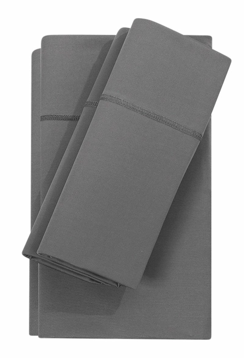 Dri-Tec® 5-Piece King Split Sheet Set – Grey Bedding