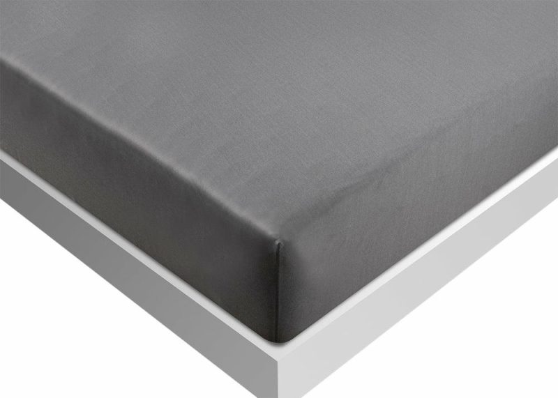 Dri-Tec® 5-Piece King Split Sheet Set – Grey Bedding