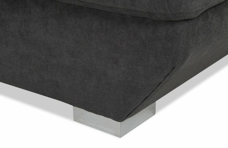 Element Right-Facing Linen-Look Sleeper Sectional – Grey Furniture