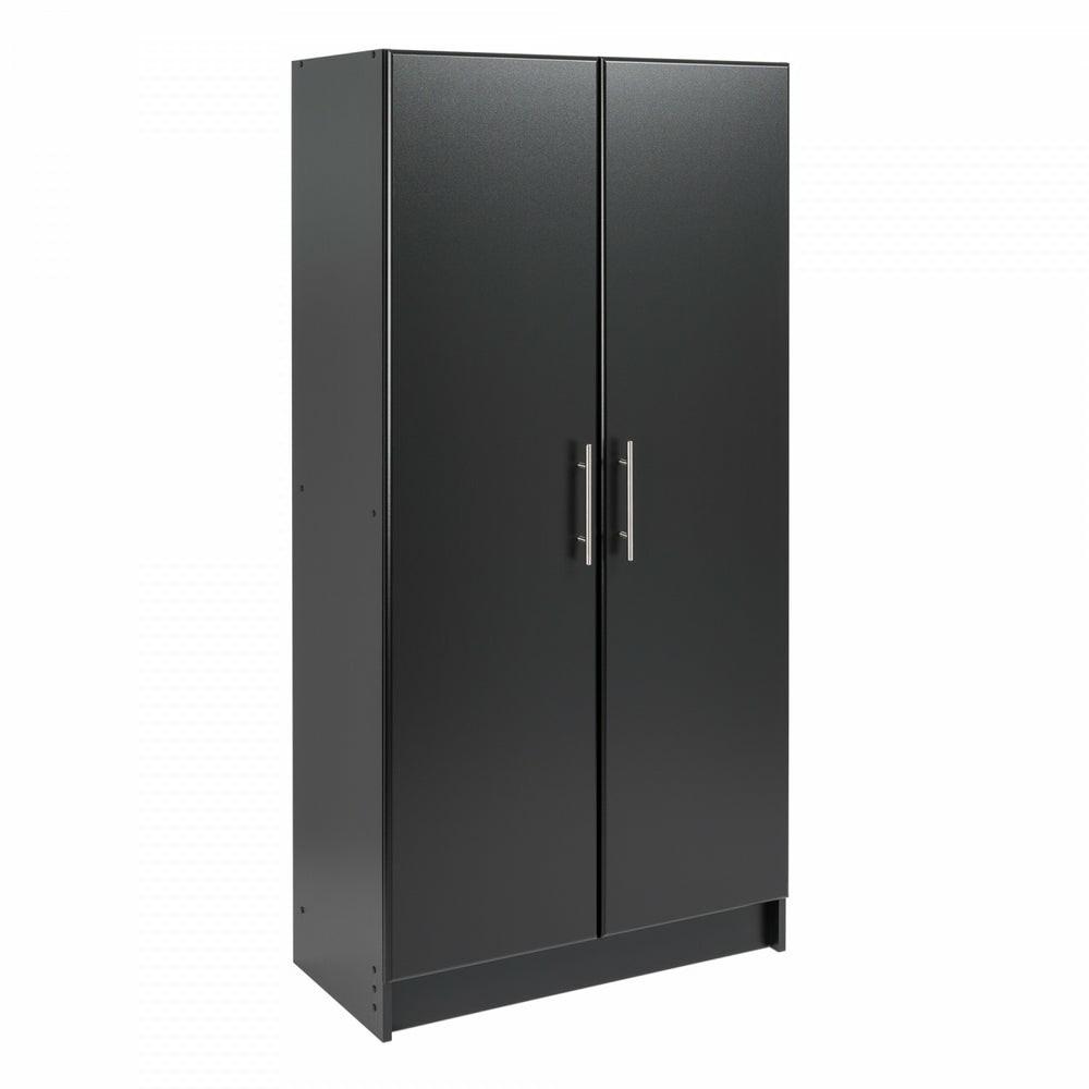 Elite 32″ Storage Cabinet – Black Bookcases