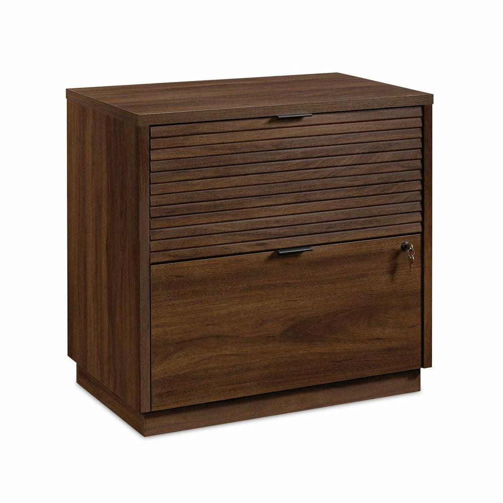 Emmet 30.87″ 2-Drawer Lateral Filing Cabinet - Spiced Mahogany Cabinets