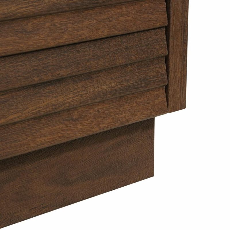 Emmet 30.87″ Office Bookcase Credenza With Cabinet – Spiced Mahogany Bookcases