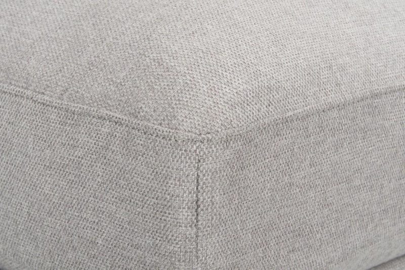 Evolve Linen-Look Fabric Modular Corner Chair – Grey Furniture