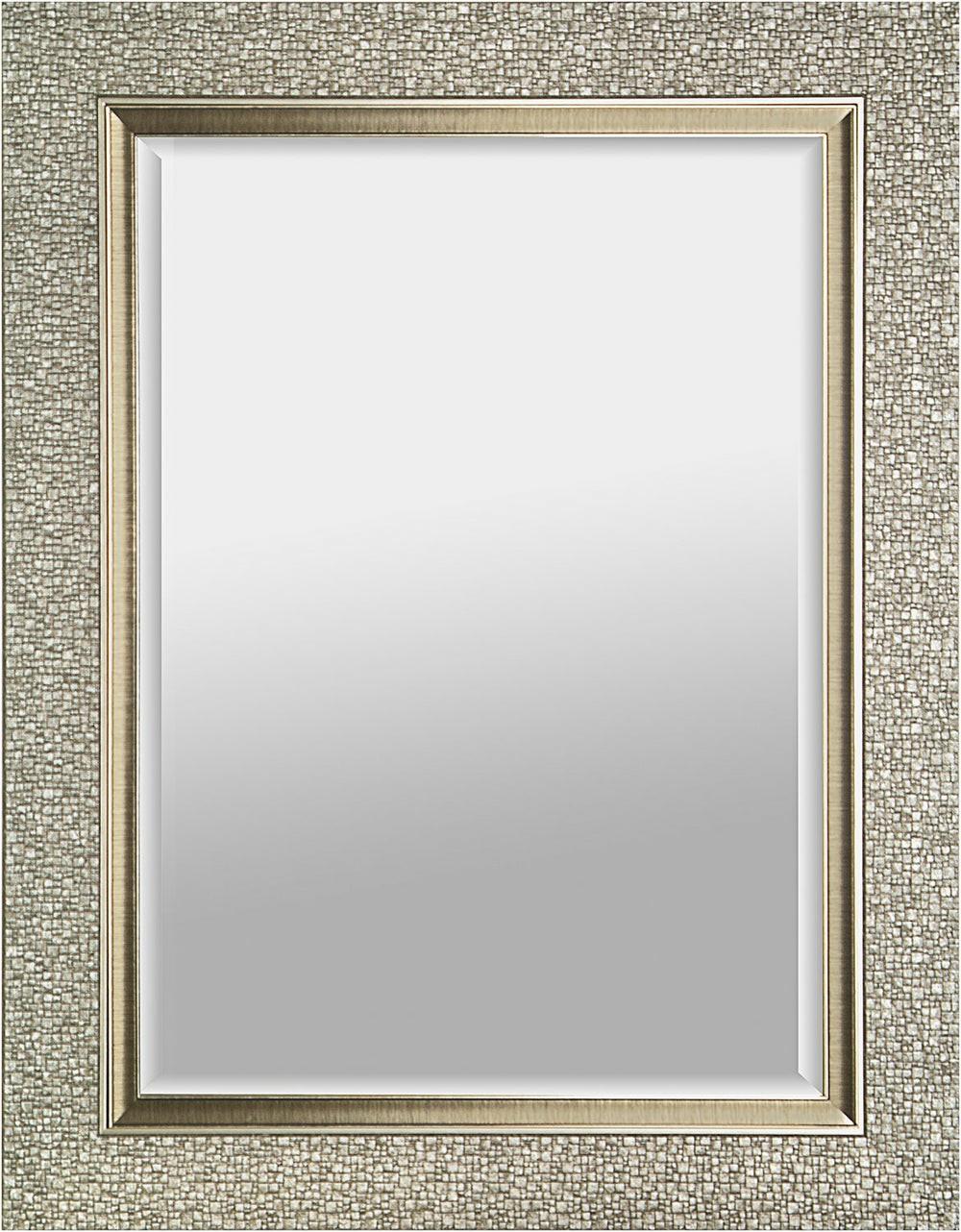 Fancy Silver Mirror – 27″ X 35″ Bedroom