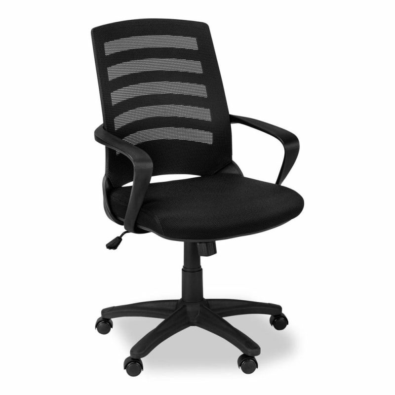 Felton 24″ Office Chair – Black Mesh Chairs