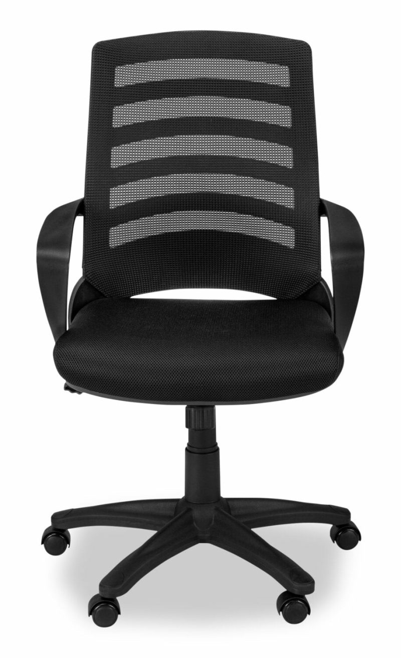 Felton 24″ Office Chair – Black Mesh Chairs