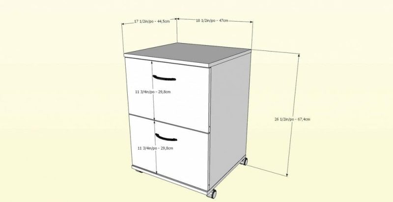 Filing Cabinet – Truffle Cabinets