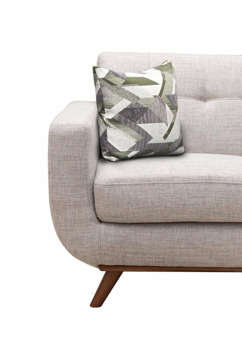 Freeman Linen-Look Fabric Chair – Dove Furniture