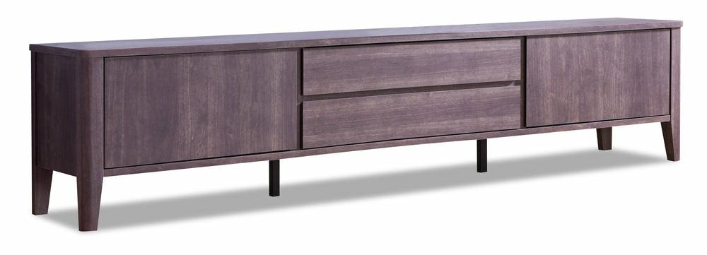 Gabe 84″ Modern Tv Stand With Storage And Cable Management For Tv’s Up To 90″- Walnut Brown Furniture