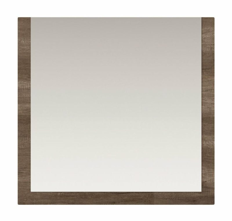 Gino Bedroom Italian Dresser Mirror, Modern – Brown Bedroom