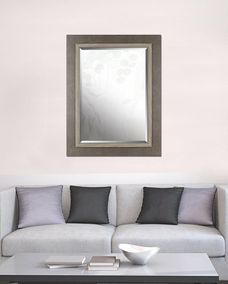 Grey Mirror – 27.25″ X 35.25″ Bedroom