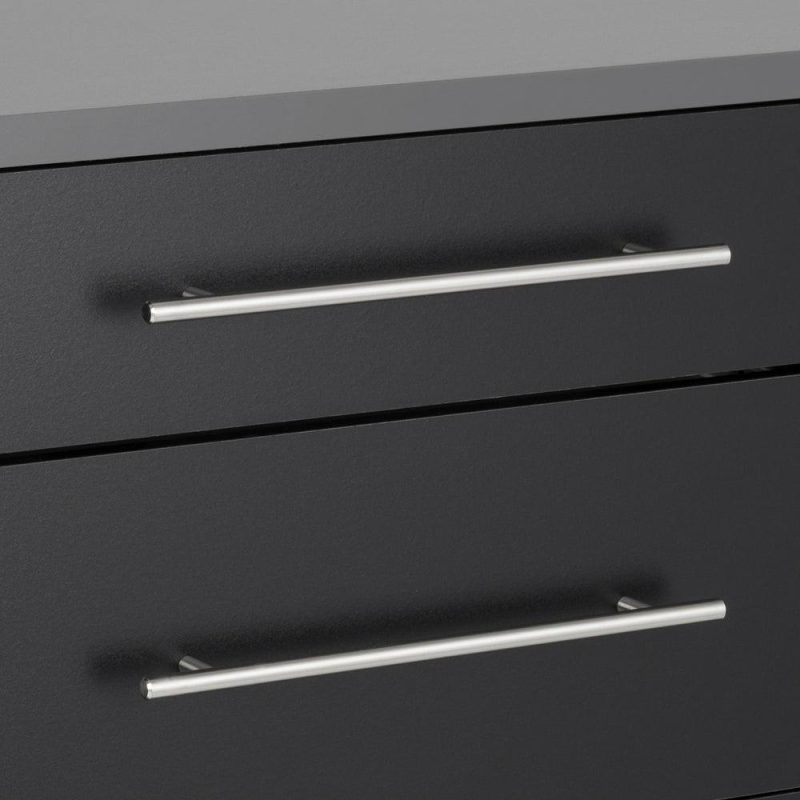 Hangups 3-Drawer Base Storage Cabinet – Black Cabinets