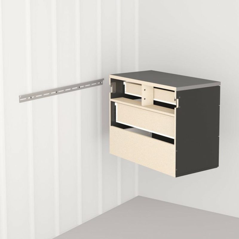 Hangups 3-Drawer Base Storage Cabinet – Black Cabinets