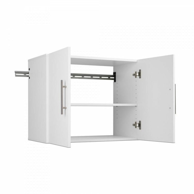 Hangups 30″ Upper Storage Cabinet – White Cabinets