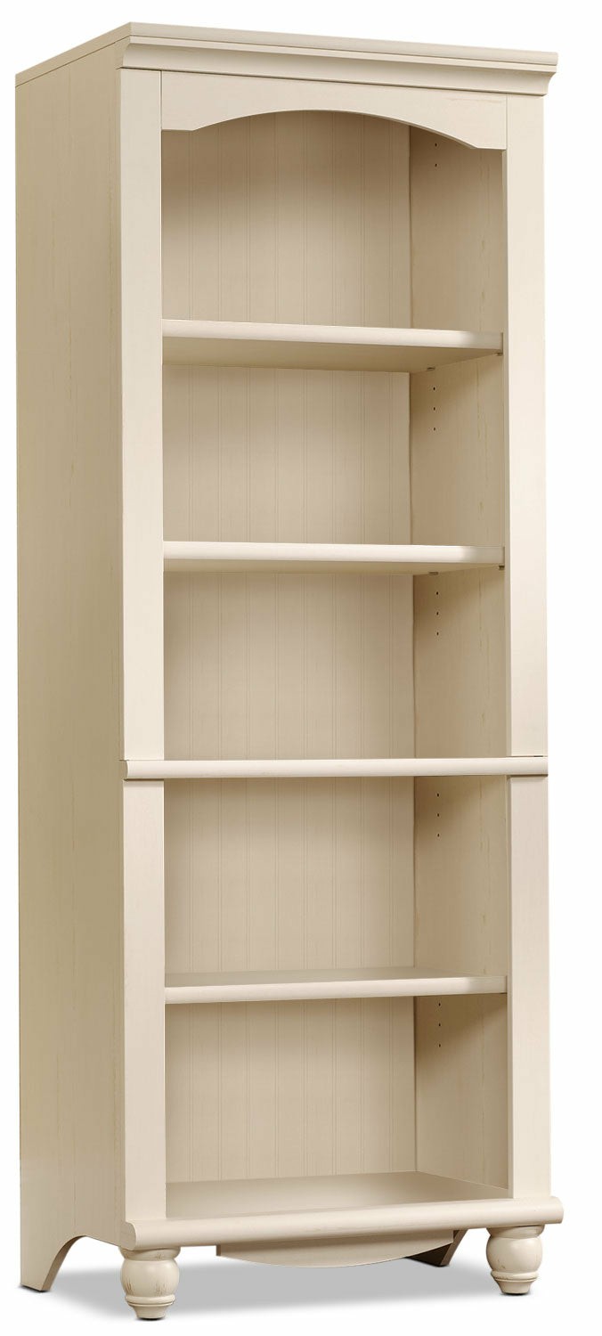 Harbor View 27.20″ 5-Shelf Bookcase – Antique White Bookcases