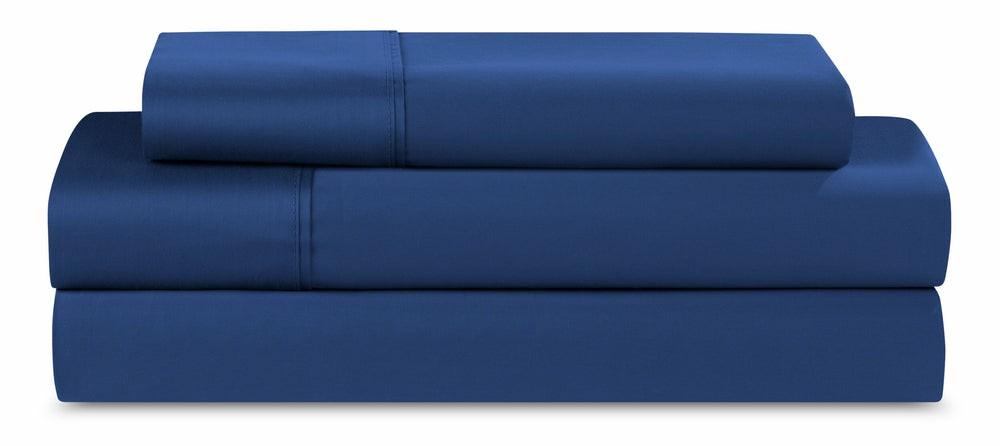 Hyper-Cotton™ 3-Piece Twin Sheet Set – Navy Bedding